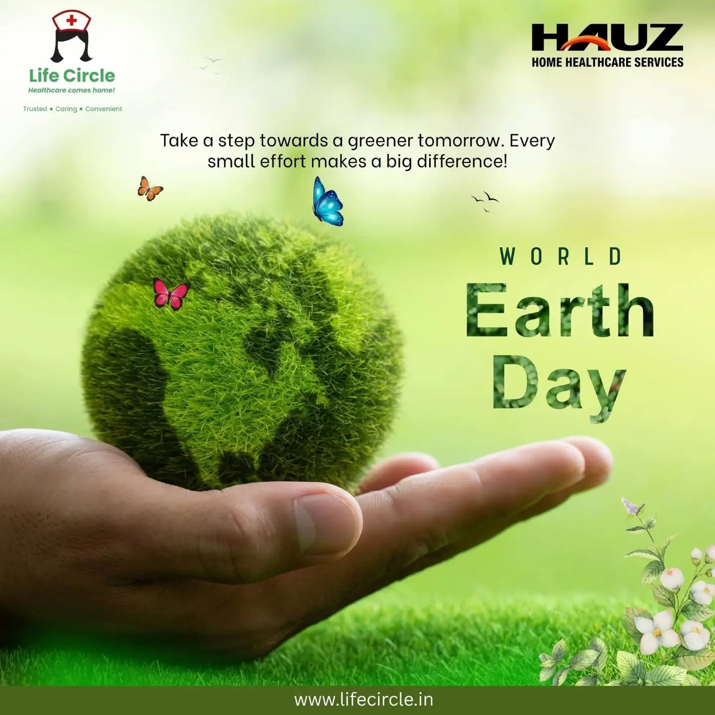 🌱
The Earth doesn’t need us, we need Earth. Act responsibly.
#EarthDayEveryDay #ClimateAction #ProtectNature #EcoFriendly #GreenFuture