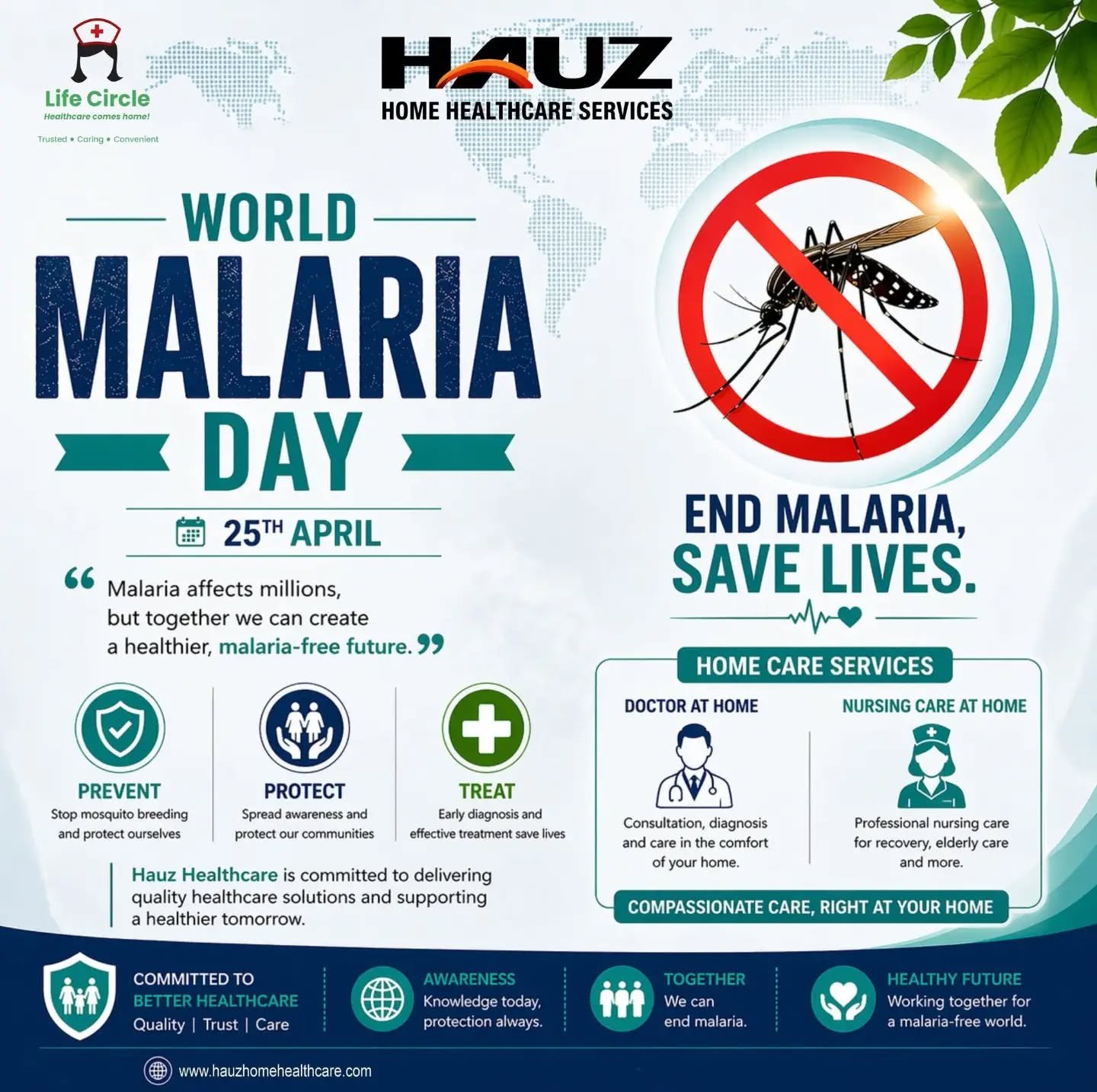 Let us work together to strengthen healthcare systems and accelerate efforts toward malaria eradication.
#WorldMalariaDay #GlobalHealthCare #MalariaFreeWorld #HealthLeadership #CollectiveAction